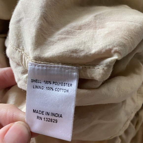 Lovers + Friends Bosworth Romper Floral Off Shoulder Long Sleeve beige Emory - Picture 13 of 16